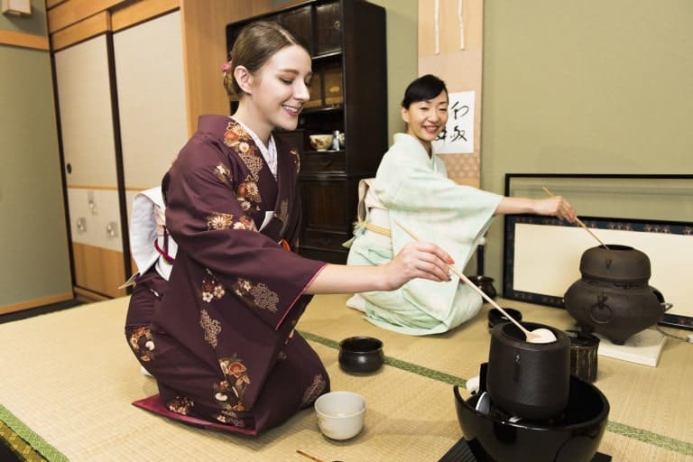 Tea ceremony in Osaka