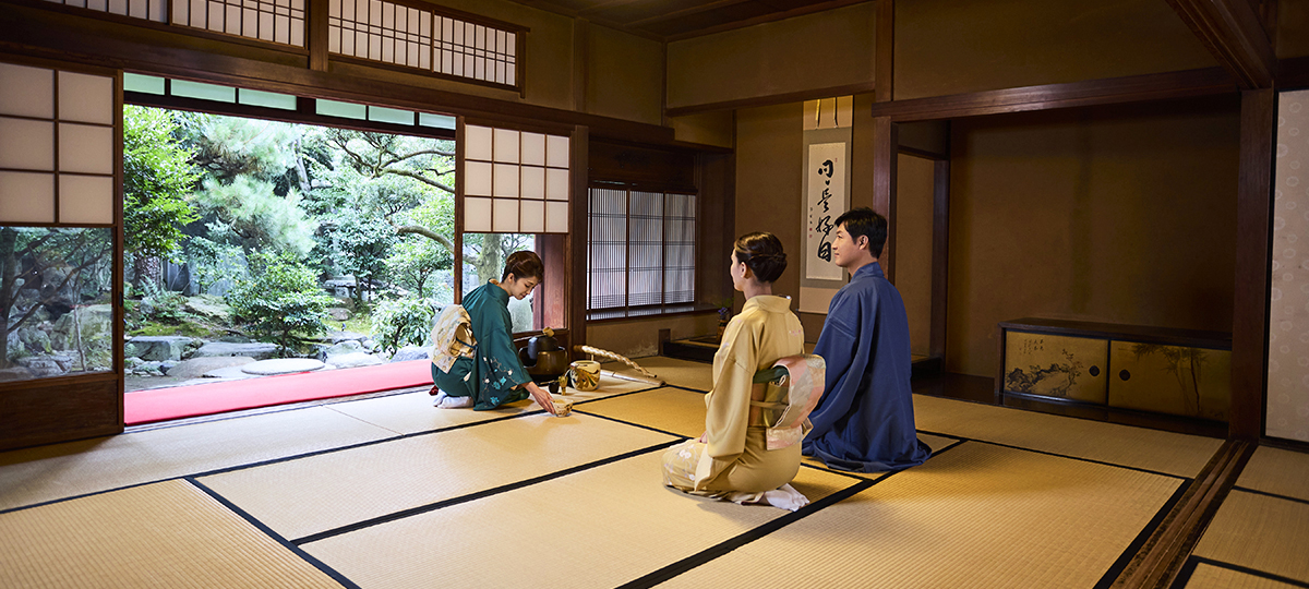 KIMONO TEA CEREMONY KYOTO MAIKOYA