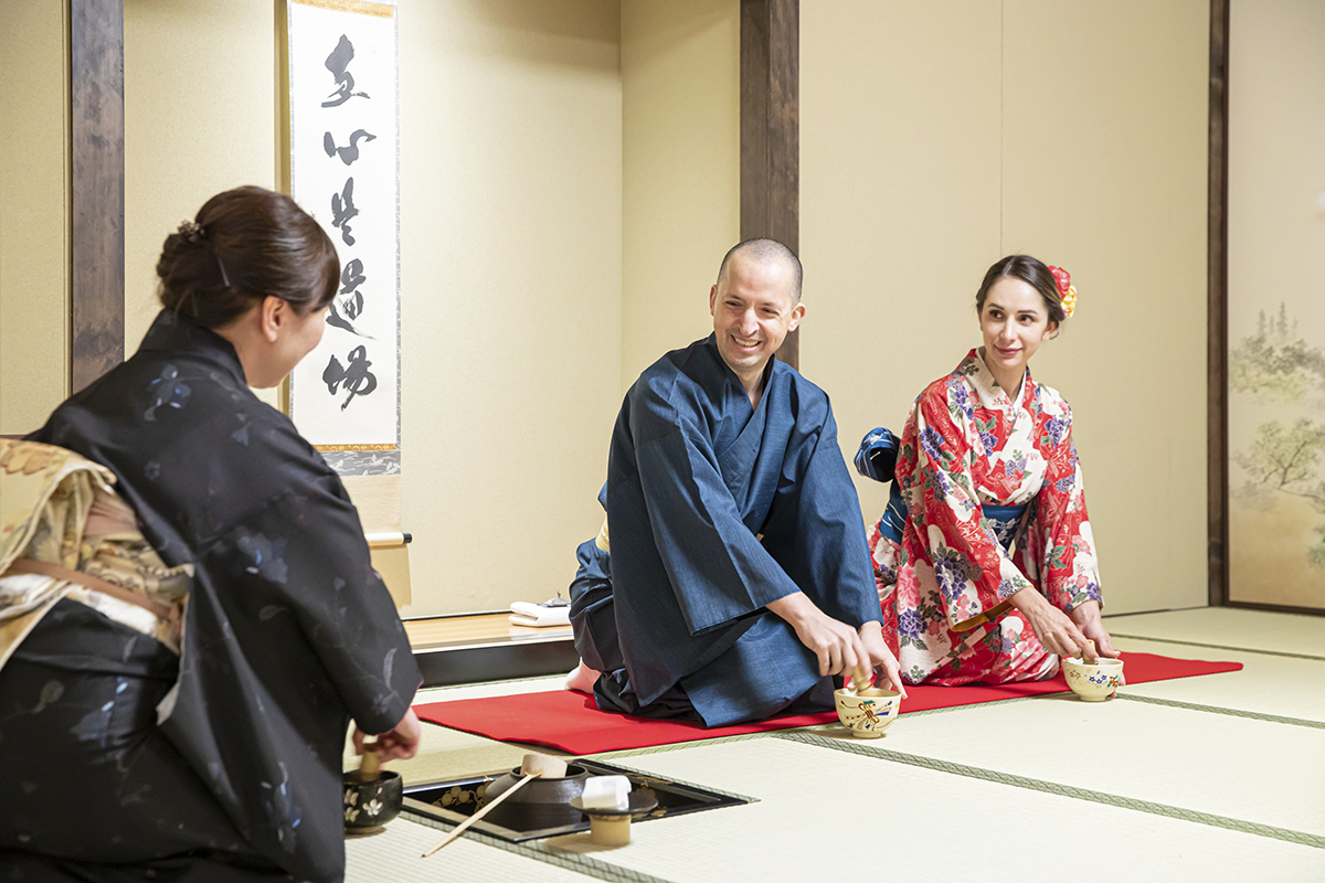 東京でお茶会・茶道体験
