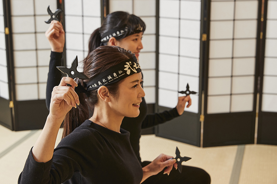 Ninja traning Kyoto