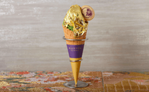 Japan golden ice cream