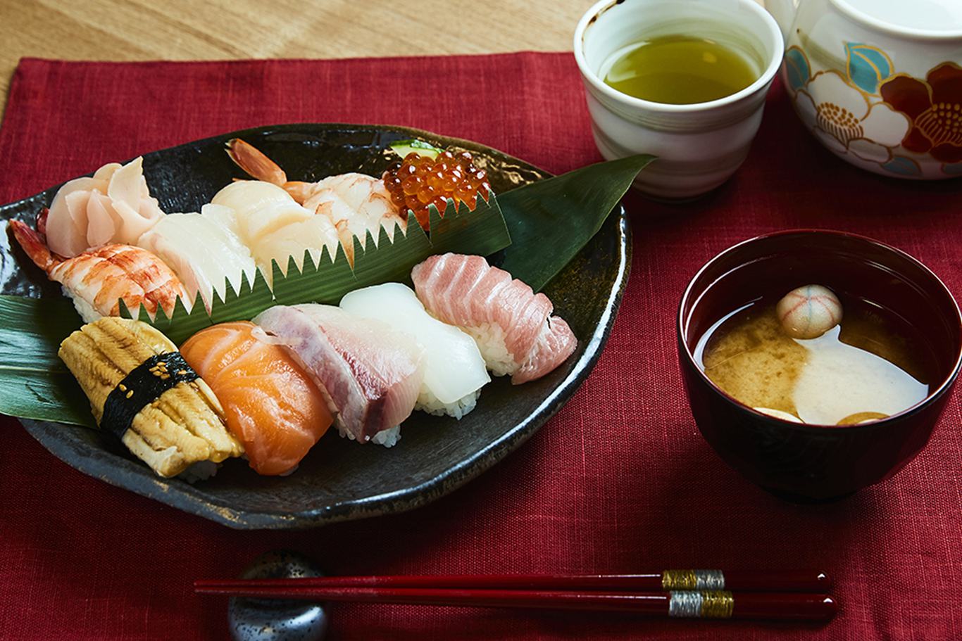 PRIVATE Sushi making and Japanese cooking experience in Osaka