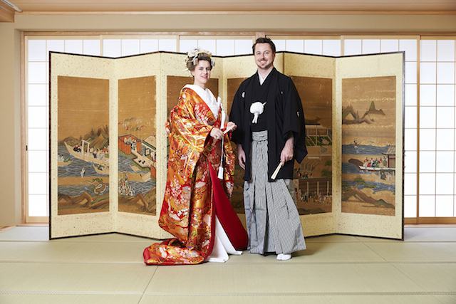 Wedding photo in Kyoto