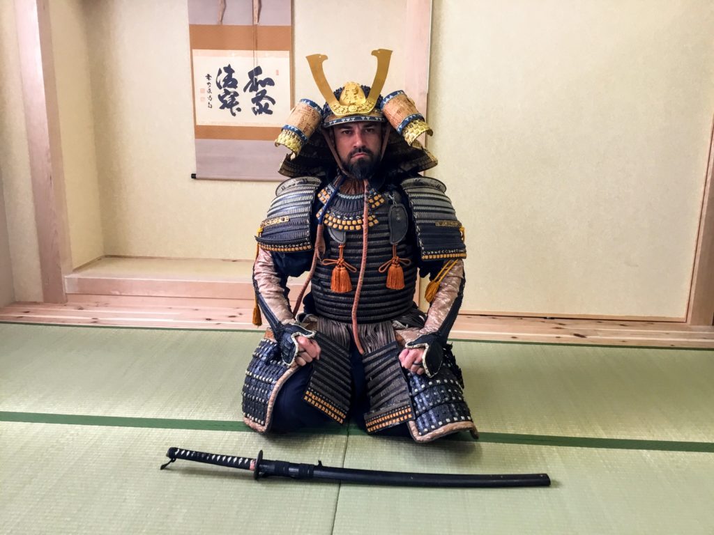 Wear a Samurai Armor at SAMURAI NINJA MUSEUM KYOTO With Experience ...