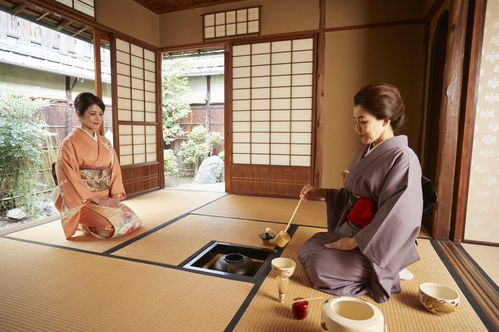 PRIVATE Kimono Tea Ceremony Kyoto MAIKOYA at NISHIKI