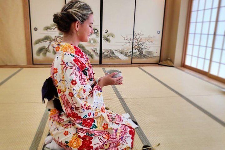 【プライベート】大阪で着物＋茶道体験