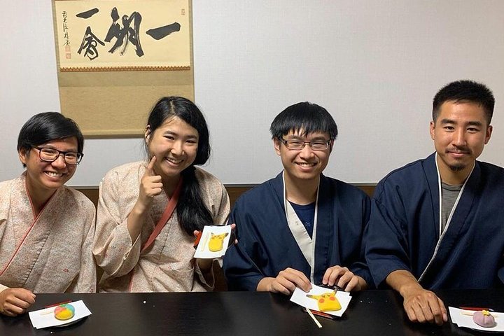 Japanese sweets making and Tea Ceremony