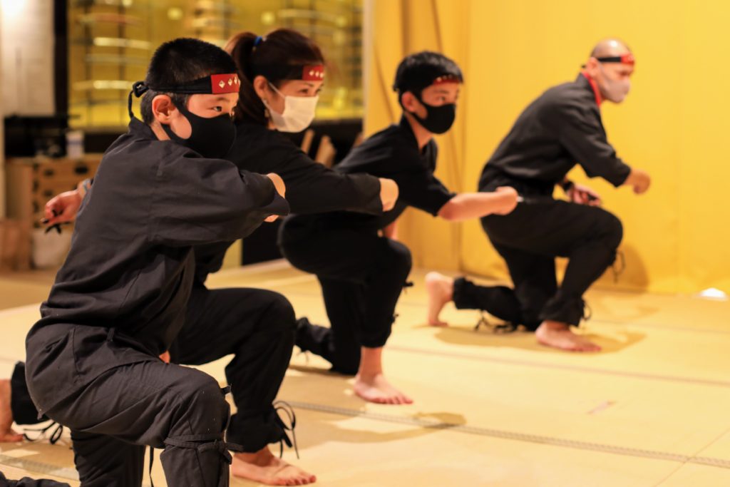 Ninja experience for kids