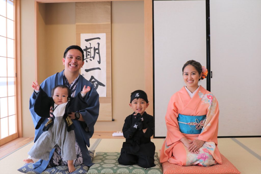 Kimono for Kids and Families Unique Experience in Osaka - Tea