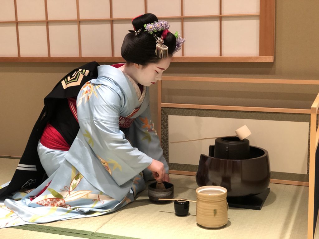Tea Ceremony led by a Geisha in Osaka