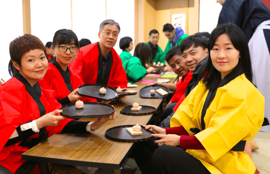 Japanese wagashi team building 2