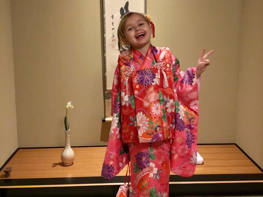 kids kimono family