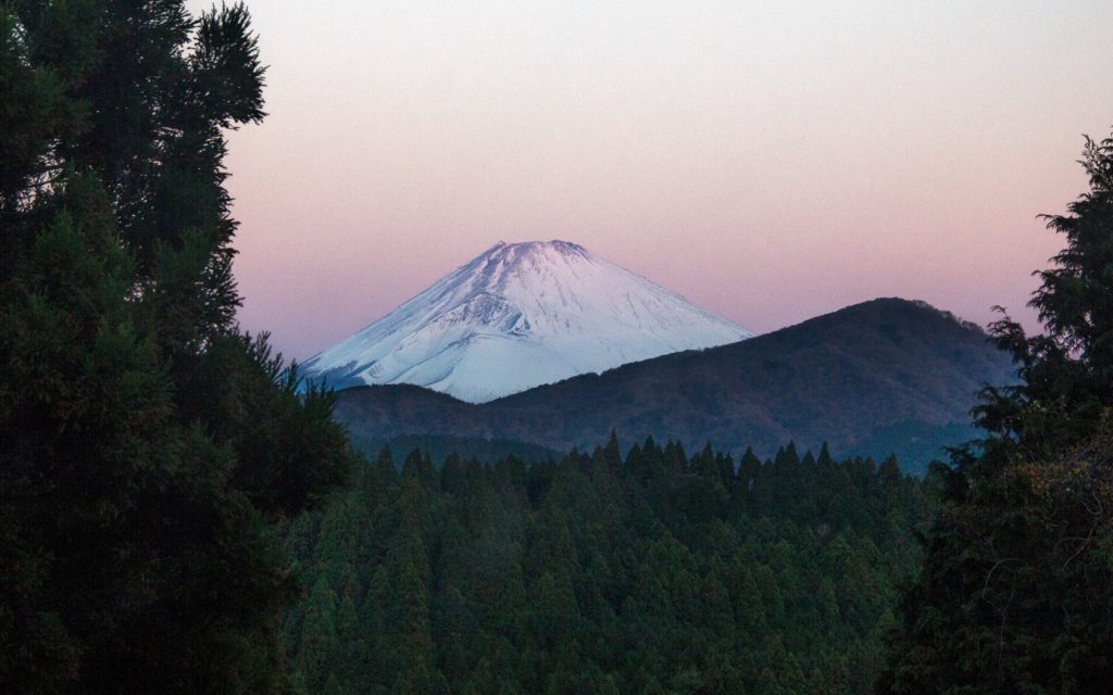 Mount Fuji in the Sunrise