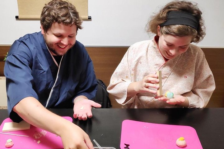 Japanese sweets making and Tea Ceremony