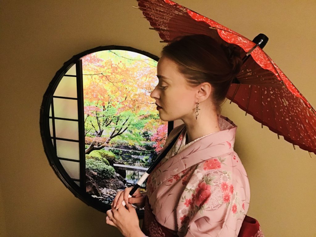 Kimono self photo