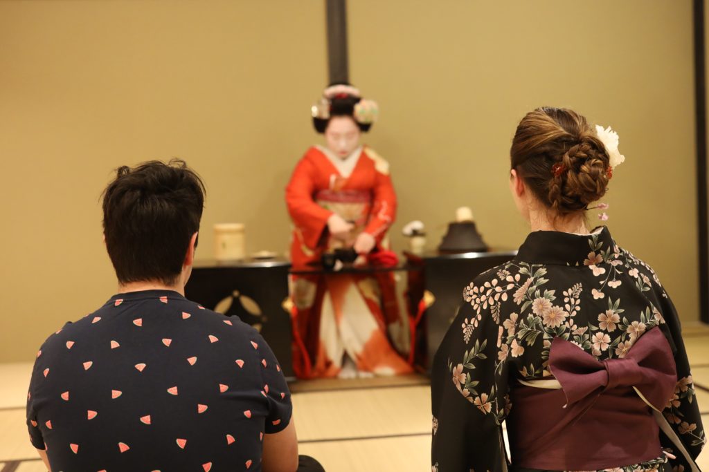 Geisha tea ceremony