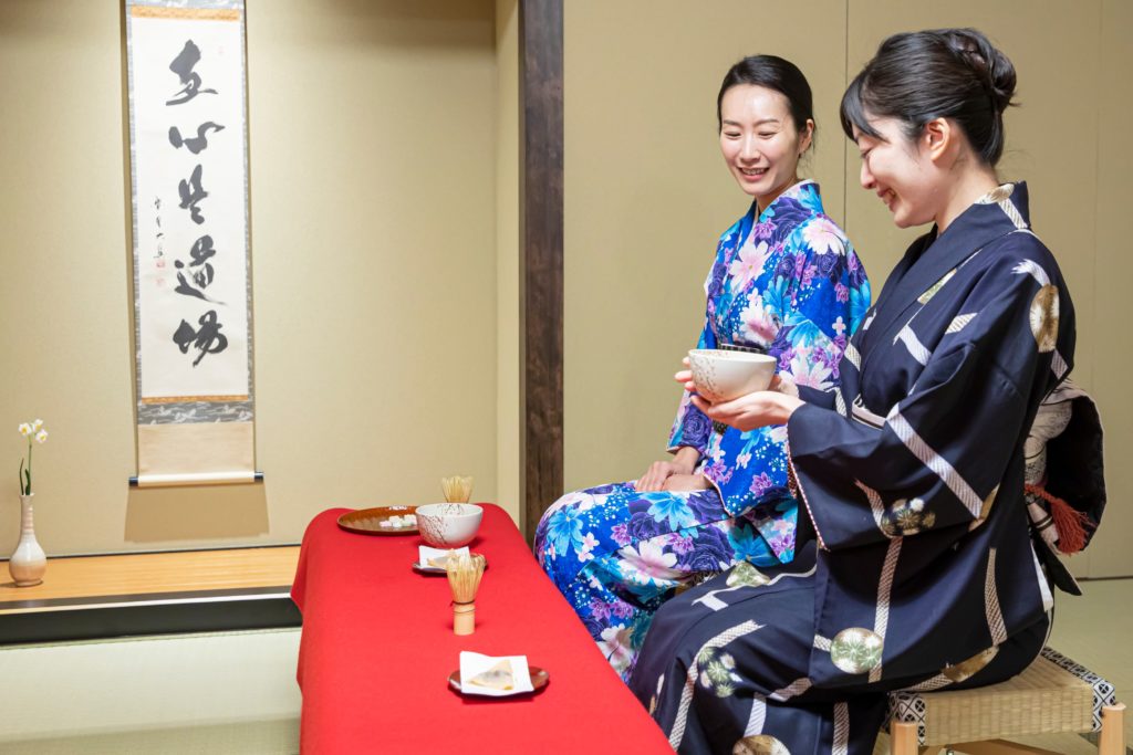 PRIVATE Kimono Tea Ceremony In Kyoto Gion Shijo Station - Tea Ceremony ...