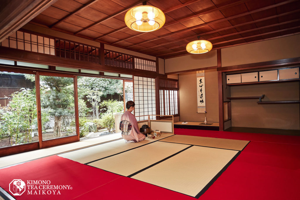 Maikoya Tea Ceremony Venue in Kyoto where we teach the tea culture to the whole world
