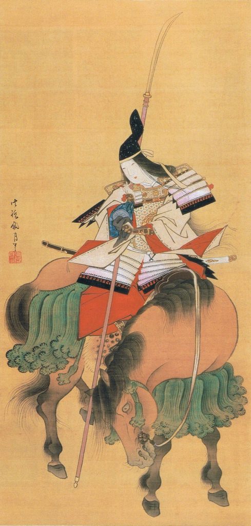  Tomoe Gozen by Shitomi Kangetsu (1747-1797)