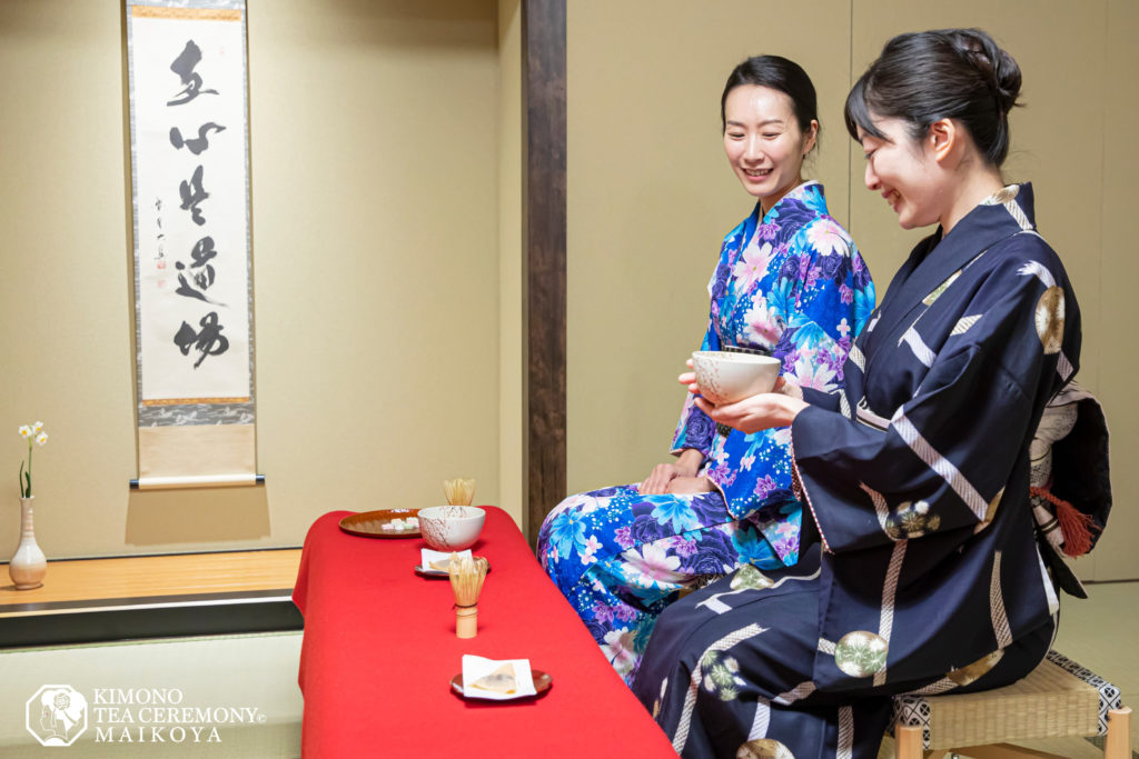 ryurei table style tea ceremony