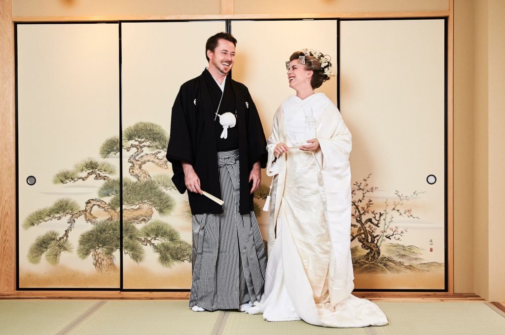 Honeymoon in Osaka Japanese Wedding Dress and Photo Shoot - Tea Ceremony Japan Experiences MAIKOYA