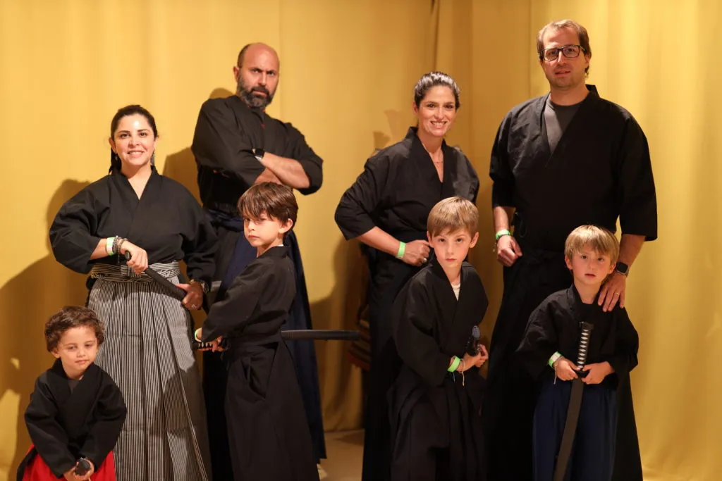 ninja class in kyoto for families