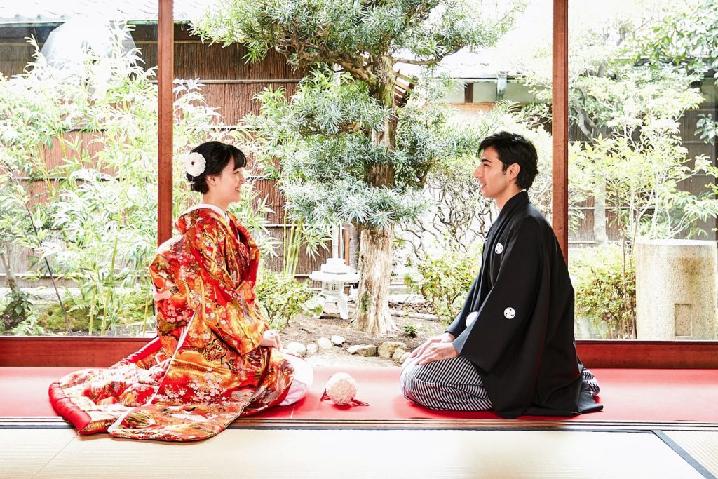 Wedding photo in Kyoto