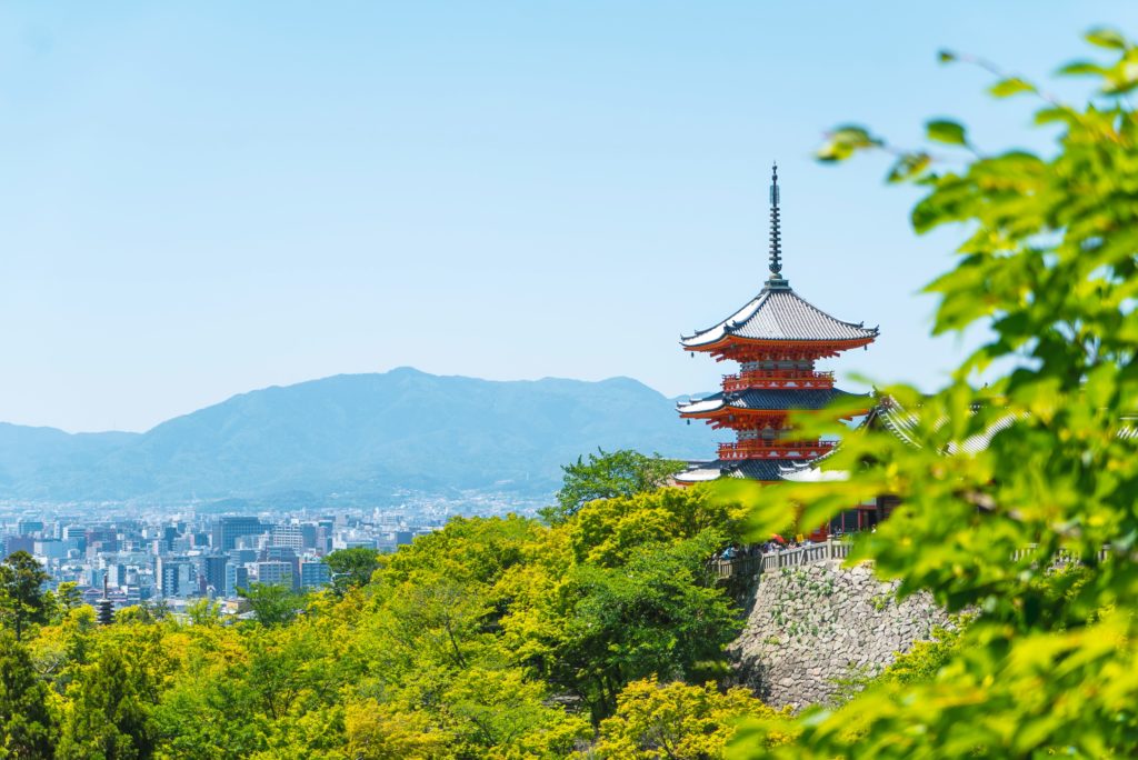 Kiyomizudera temple Kiyomizudera temple