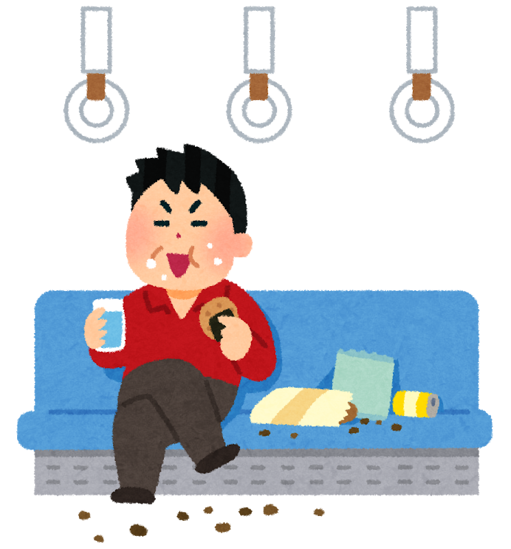Japan manners on train