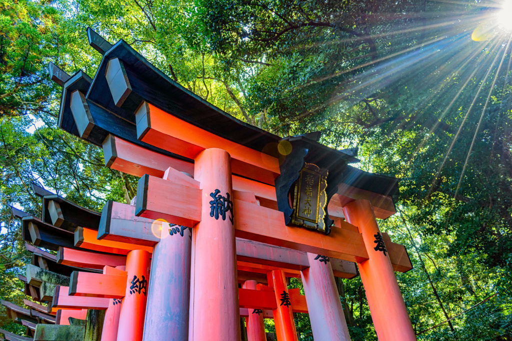 Shinto shrine of Fushimi Inari