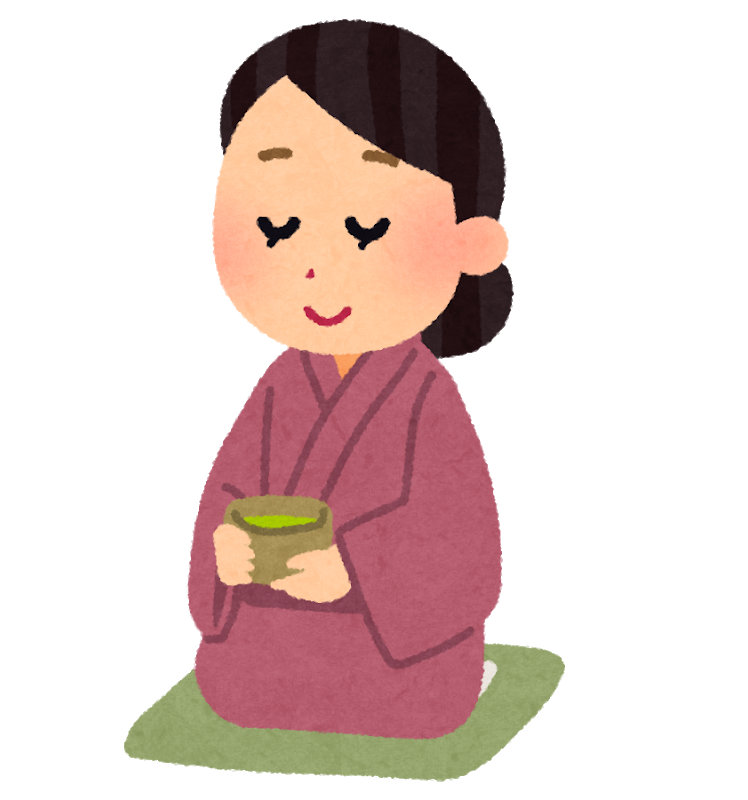 tea ceremony sadou illustration