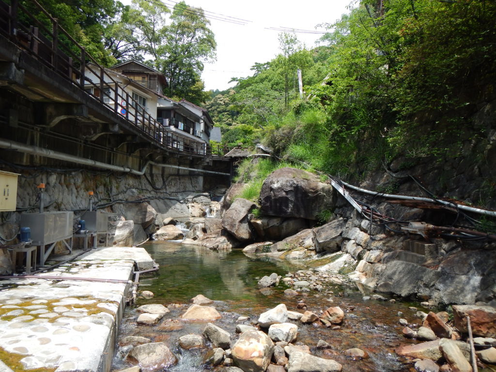 Kumano Kodo pilgrimage route Yunomine Onsen World heritage
