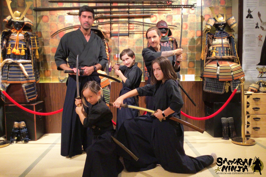 samurai sword experience for kid and family