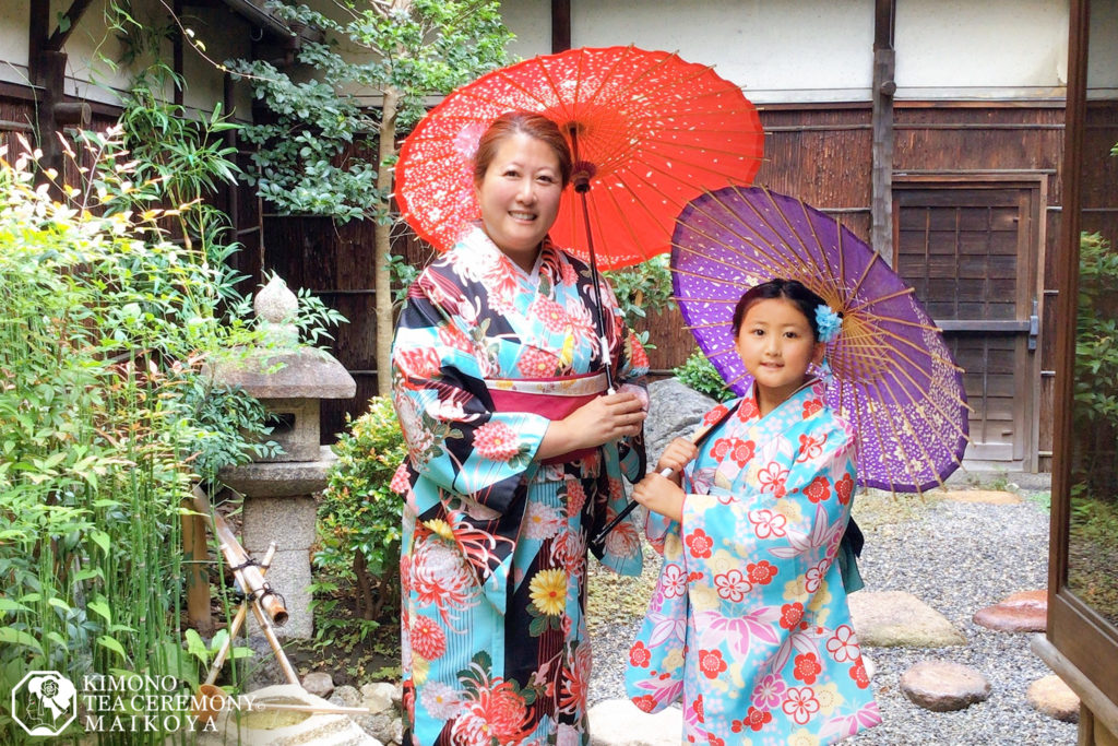 Kimono Rental for Kids and Families in Kyoto Downtown Nishiki