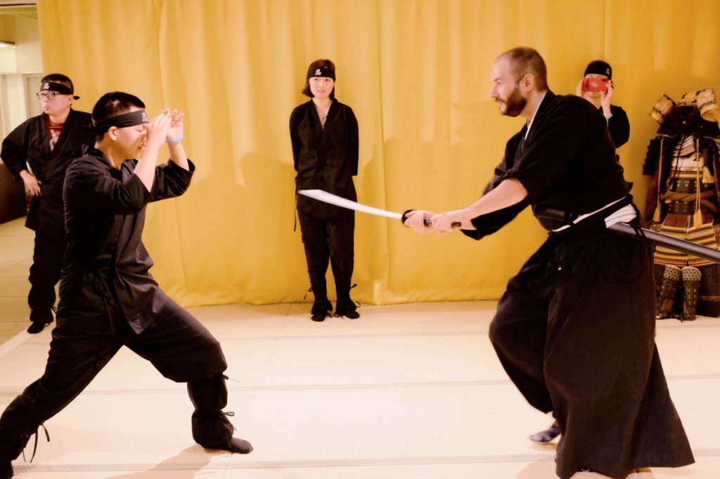 Ninja training lesson in Kyoto