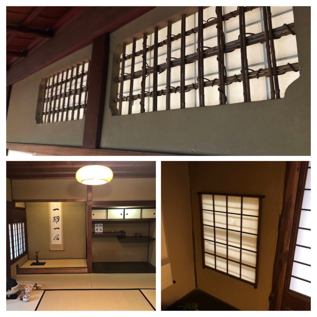 Light fusion and humidity control in machiya