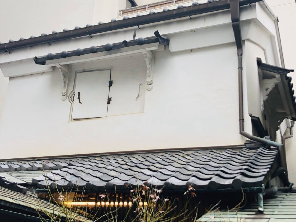 Did you know? There is a strict building code in downtown Kyoto and all building must have low eaves.