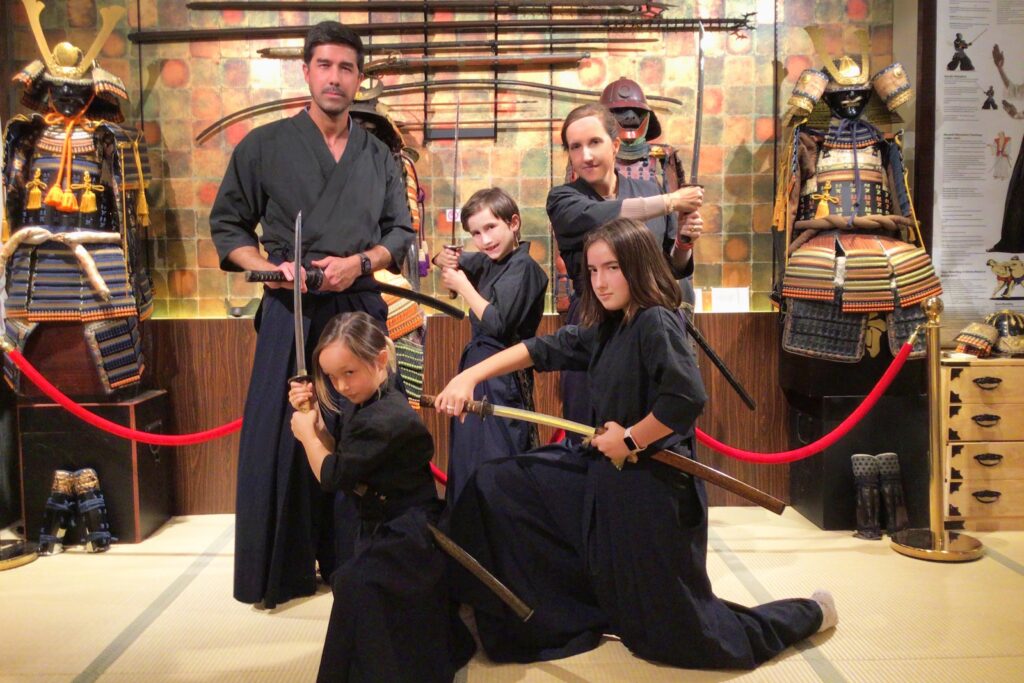 Samurai Sword Experience in Kyoto (Family & Kid Friendly) HISTORY TOUR INCLUDED